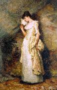Hamilton Hamiltyon Woman with a Fan China oil painting reproduction